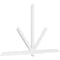 Ekena Millwork Kennewick Architectural Grade PVC Gable Bracket, 108"W x 63"H x 2"D x 4"F, 14/12 Pitch GBP108X63X0204KEN00 - alternate 1